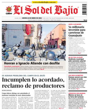 Cover of El Sol de Bajio