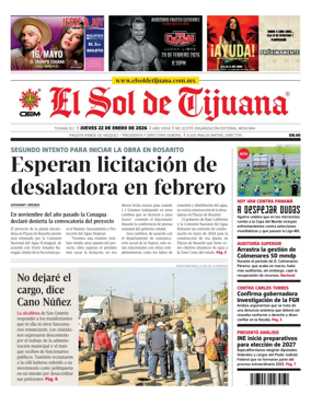 Cover of El Sol de Tijuana