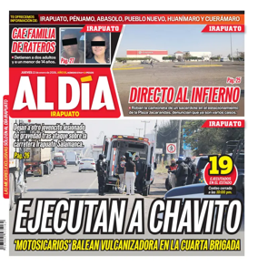 Cover of Periodico Al Dia (Irapuato)