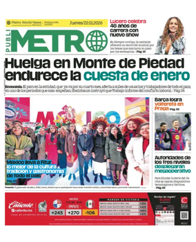 Cover of Publimetro Guadalajara
