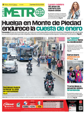Cover of Publimetro Merida