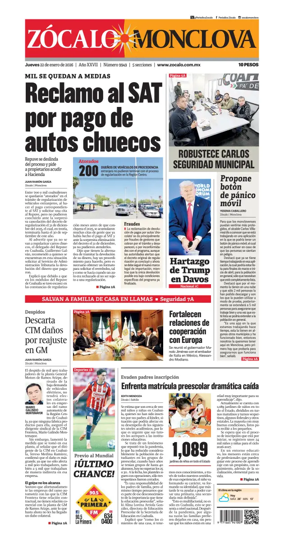 Cover of Zocalo Monclova