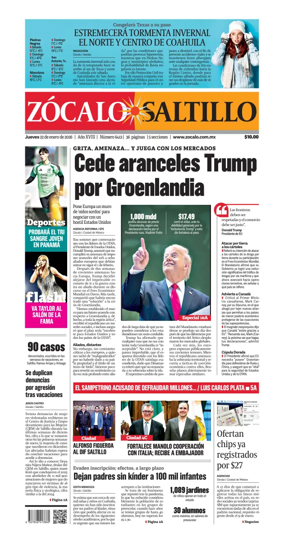 Cover of Zocalo Saltillo