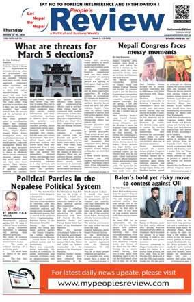 Cover of People's Review Weekly