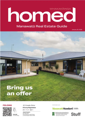 Cover of Homed Manawatu Standard