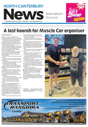 Cover of North Canterbury News