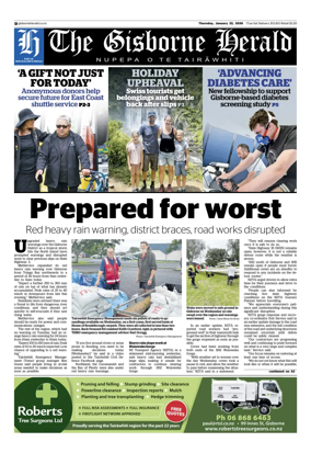 Cover of The Gisborne Herald