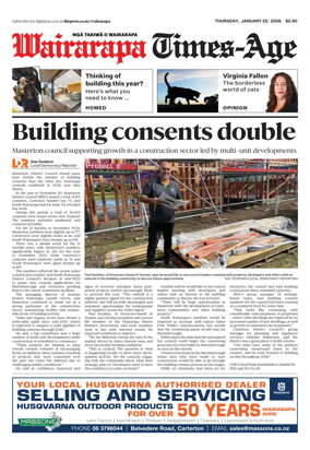 Cover of Wairarapa Times-Age (NZ)