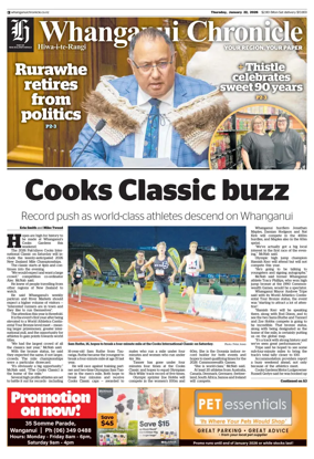 Cover of Whanganui Chronicle