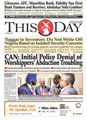 Cover of THISDAY