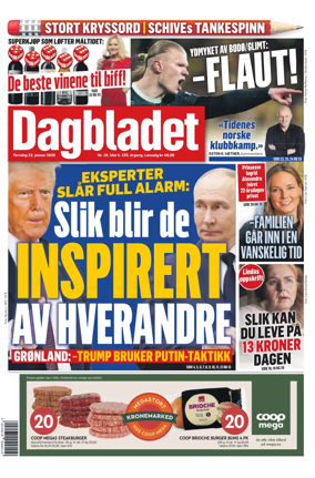 Cover of Dagbladet