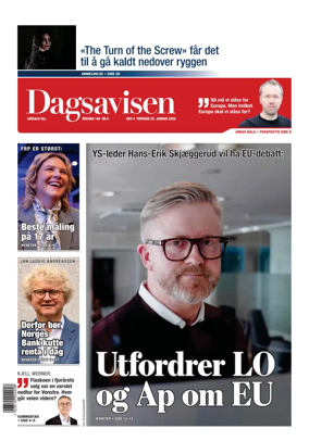 Cover of Dagsavisen