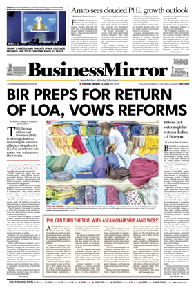 Cover of BusinessMirror