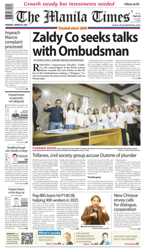 Cover of The Manila Times