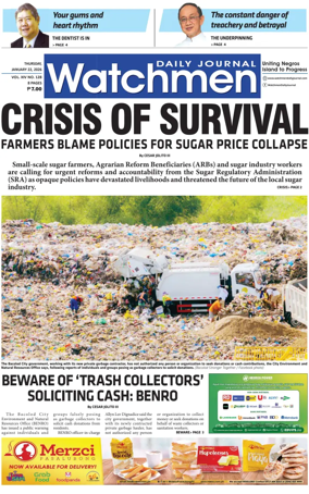 Cover of Watchmen Daily Journal