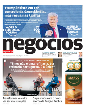 Cover of Jornal de Negocios