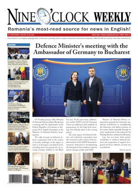 Cover of Nine o clock Weekly (Romania)