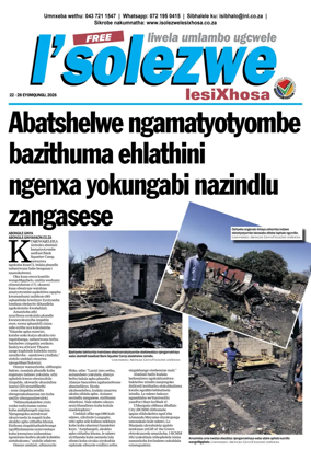 Cover of Isolezwe lesiXhosa