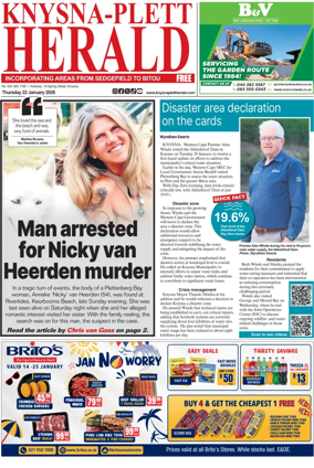 Cover of Knysna-Plett Herald