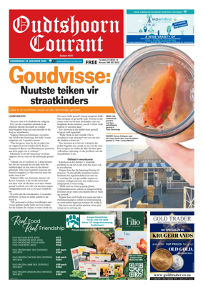Cover of Oudtshoorn Courant