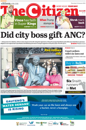 Cover of The Citizen (Gauteng)