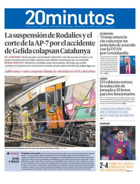 Cover of 20 Minutos Barcelona