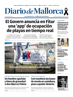 Cover of Diario de Mallorca