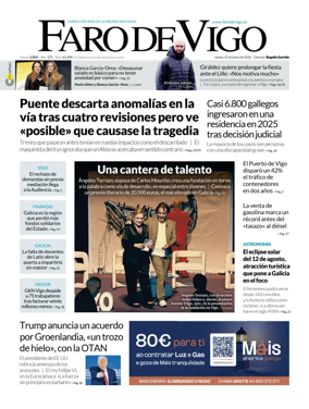 Cover of Faro de Vigo