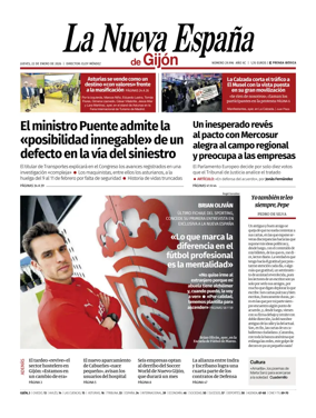 Cover of La Nueva Espana (Gijon)