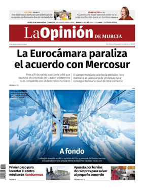 Cover of La Opinion de Murcia