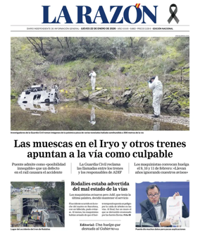 Cover of La Razon (1st Edition)