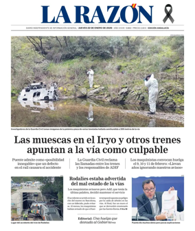 Cover of La Razon (Andalucia)