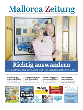 Cover of Mallorca Zeitung