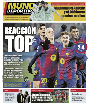 Cover of Mundo Deportivo (Barcelona)