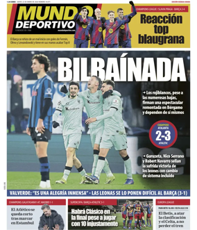 Cover of Mundo Deportivo (Bizkaia-Araba)
