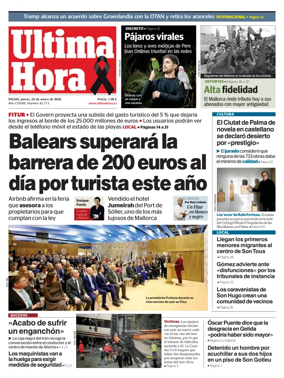 Cover of Ultima Hora