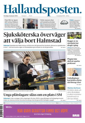 Cover of Hallandsposten