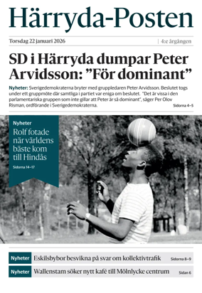 Cover of Harryda-Posten