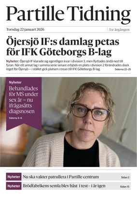 Cover of Partille Tidning