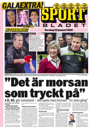 Cover of Sportbladet
