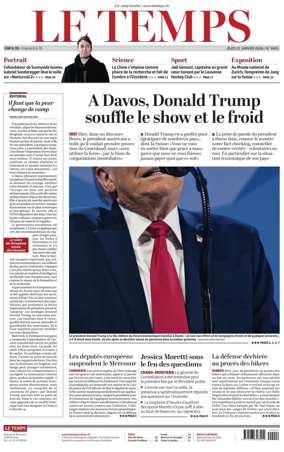 Cover of Le Temps
