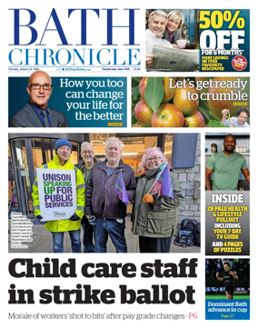 Cover of Bath Chronicle