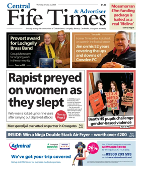 Cover of Central Fife Times