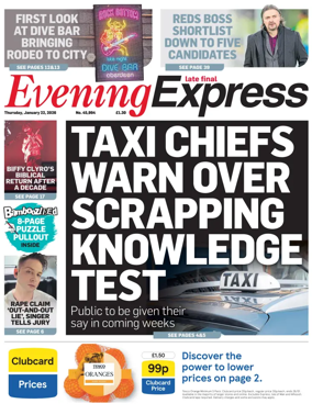 Cover of Evening Express