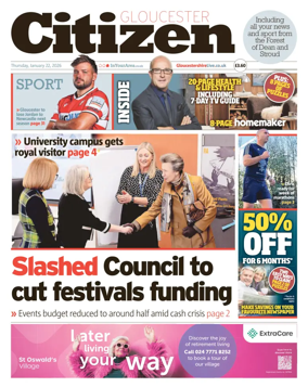 Cover of Gloucester Citizen