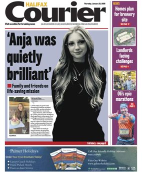 Cover of Halifax Courier