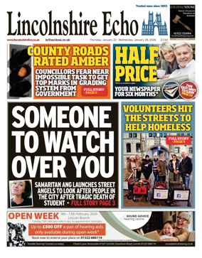 Cover of Lincolnshire Echo