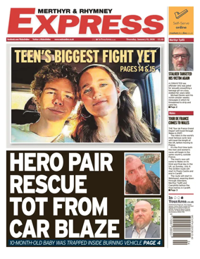 Cover of Merthyr Express