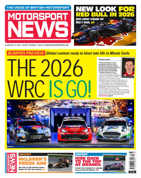 Cover of Motorsport News