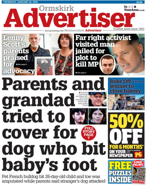 Cover of Ormskirk Advertiser